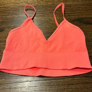 NEW! Intimately by free people movement crop top/bralette neon orange XS/S